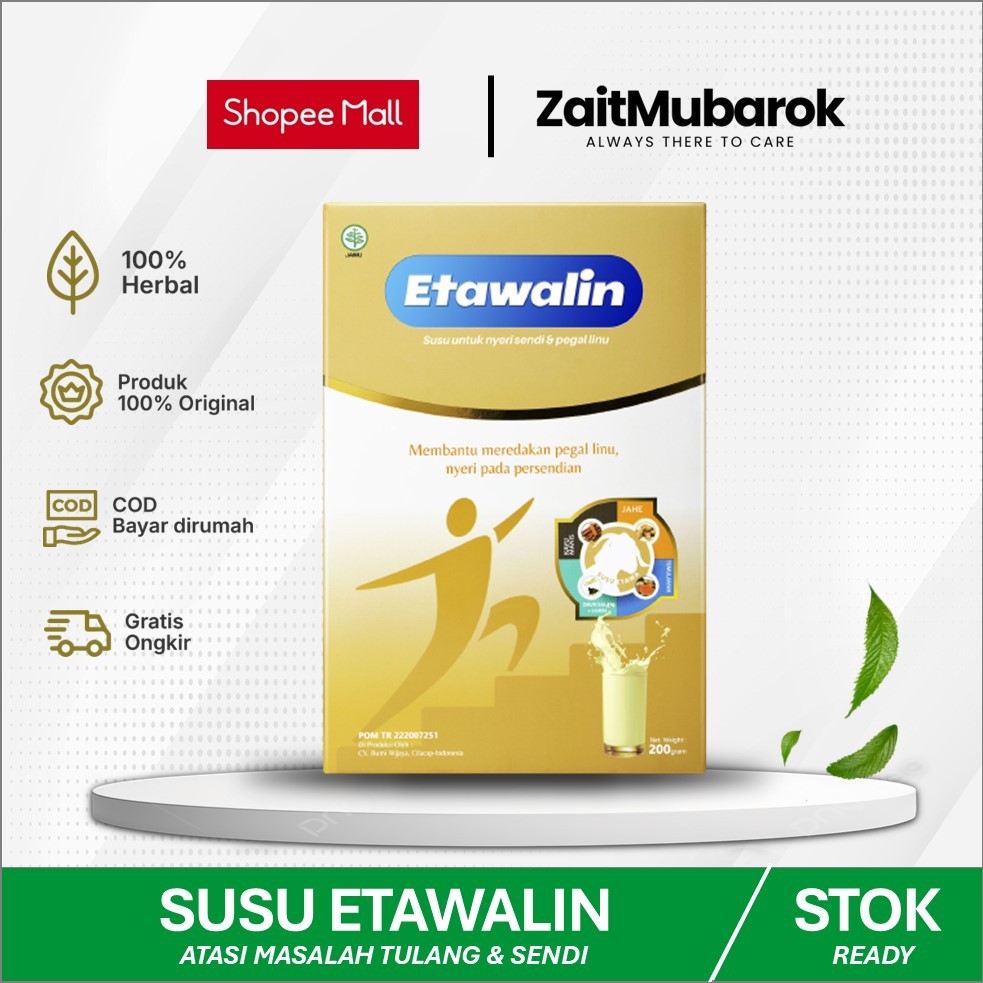 

Susu ETAWALIN Asli Original Atasi Masalah Tulang Dan Sendi