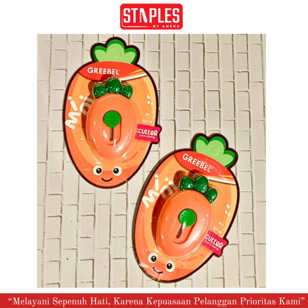 

Greebel Mini Cutter MC-1006 / Kater Lucu / Cuter karakter / Kater Untuk Anak Sekolah