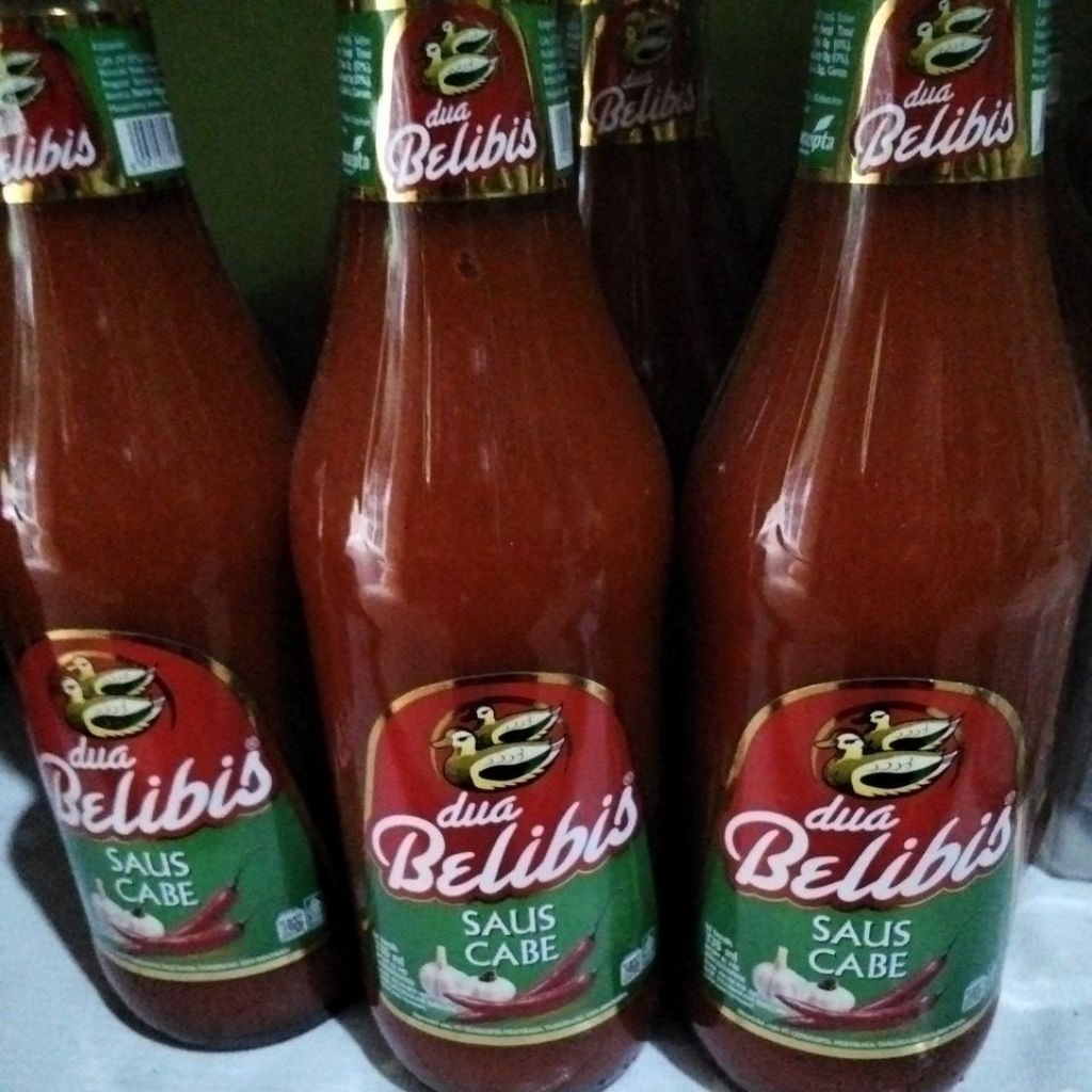 

saos cabe dua blibis botol premium 570gram exp April 2027