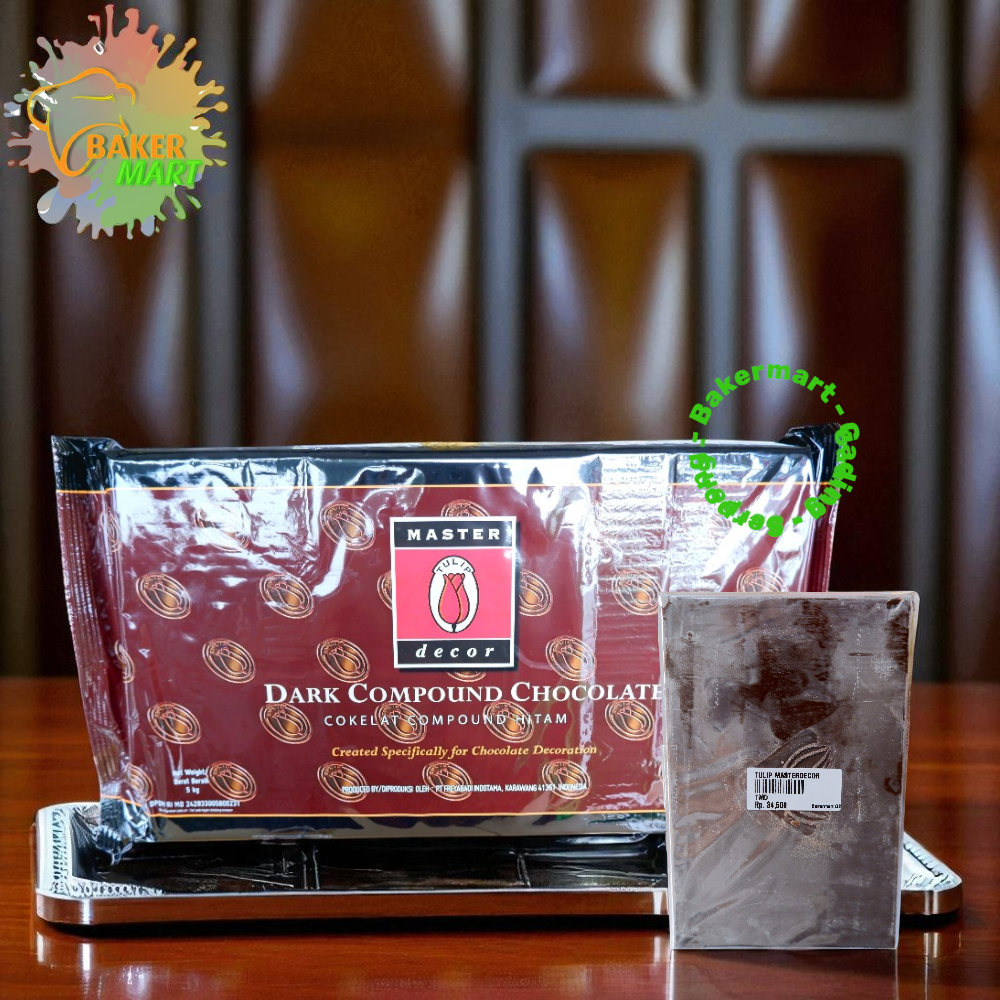 

Tulip Master Decor 500 Gram - Dark Cokelat Compound