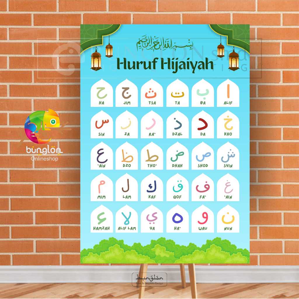 

Poster Huruf Hijaiyah