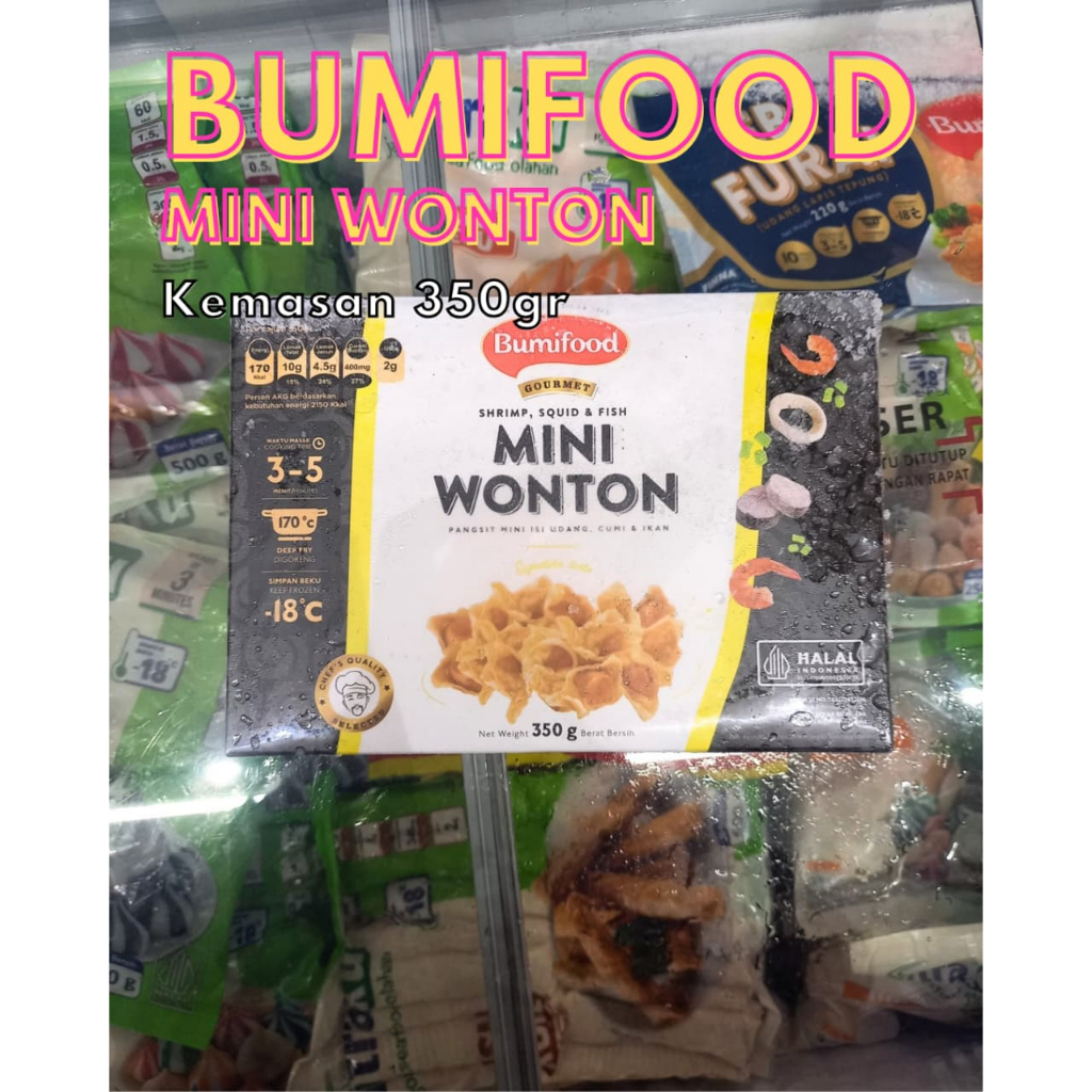 

Frozenfood BUMIFOOD Mini Wonton 300gr