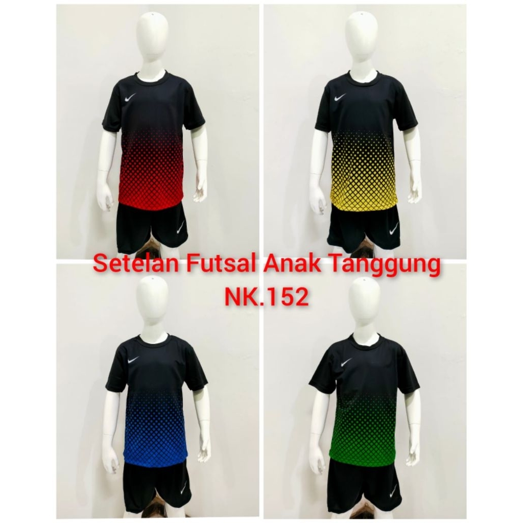 Stelan futsall anak/stelan kaos olahraga anak NK152