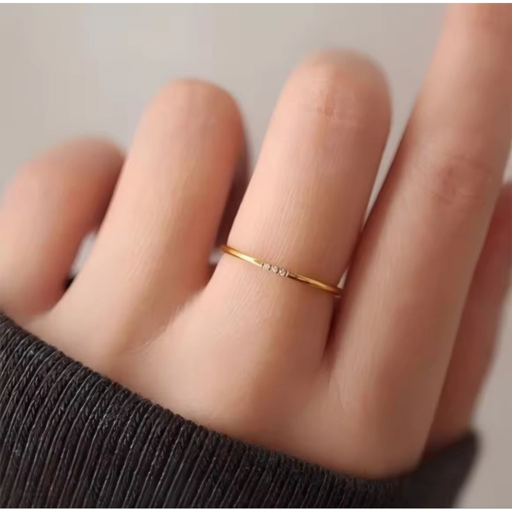 Cincin titanium korean style