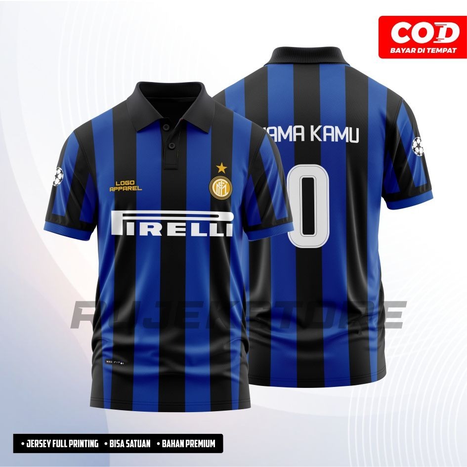 JERSEY INTER 1998 RETRO PRINTING