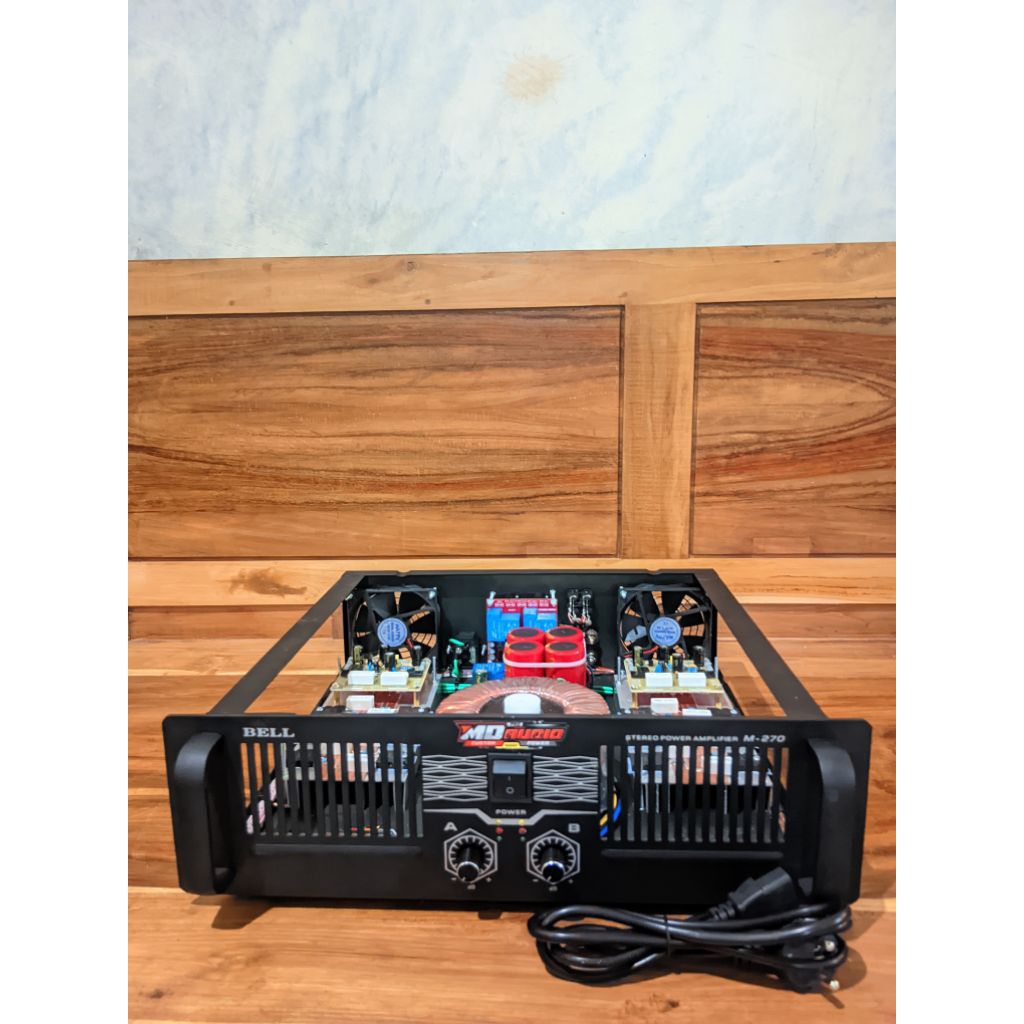 POWER rakitan 5 AMPER  besar murni  CT 45  bok bell 270  free packing kayu