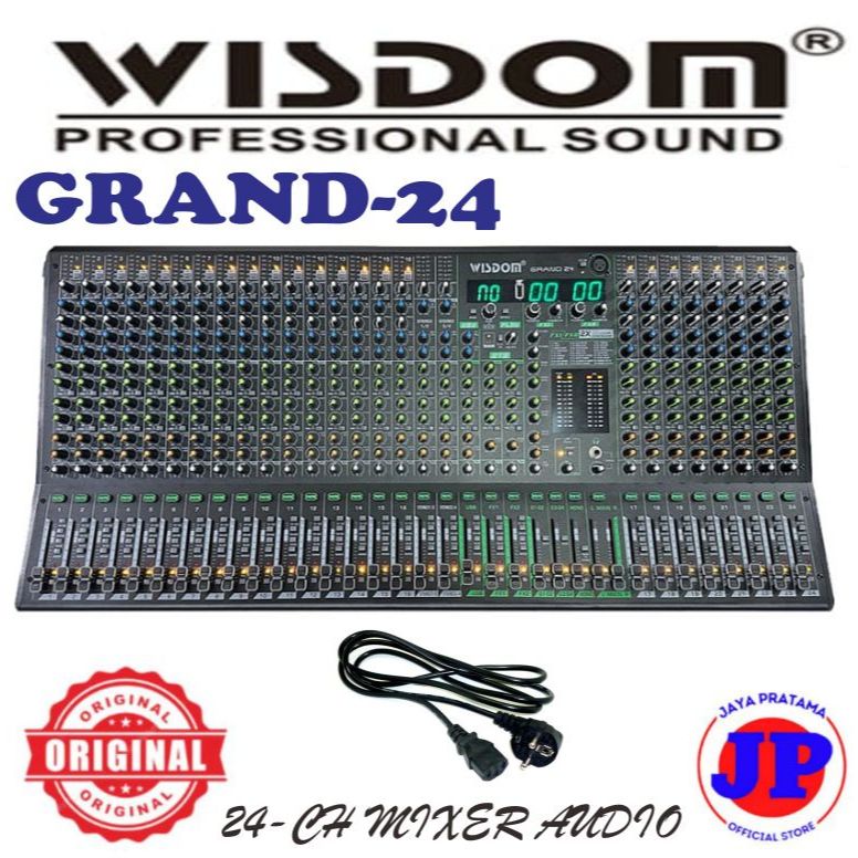 Mixer Wisdom Grand-24  24-Channel Mixer Audio Wisdom Grand24 Professional Mixer Audio