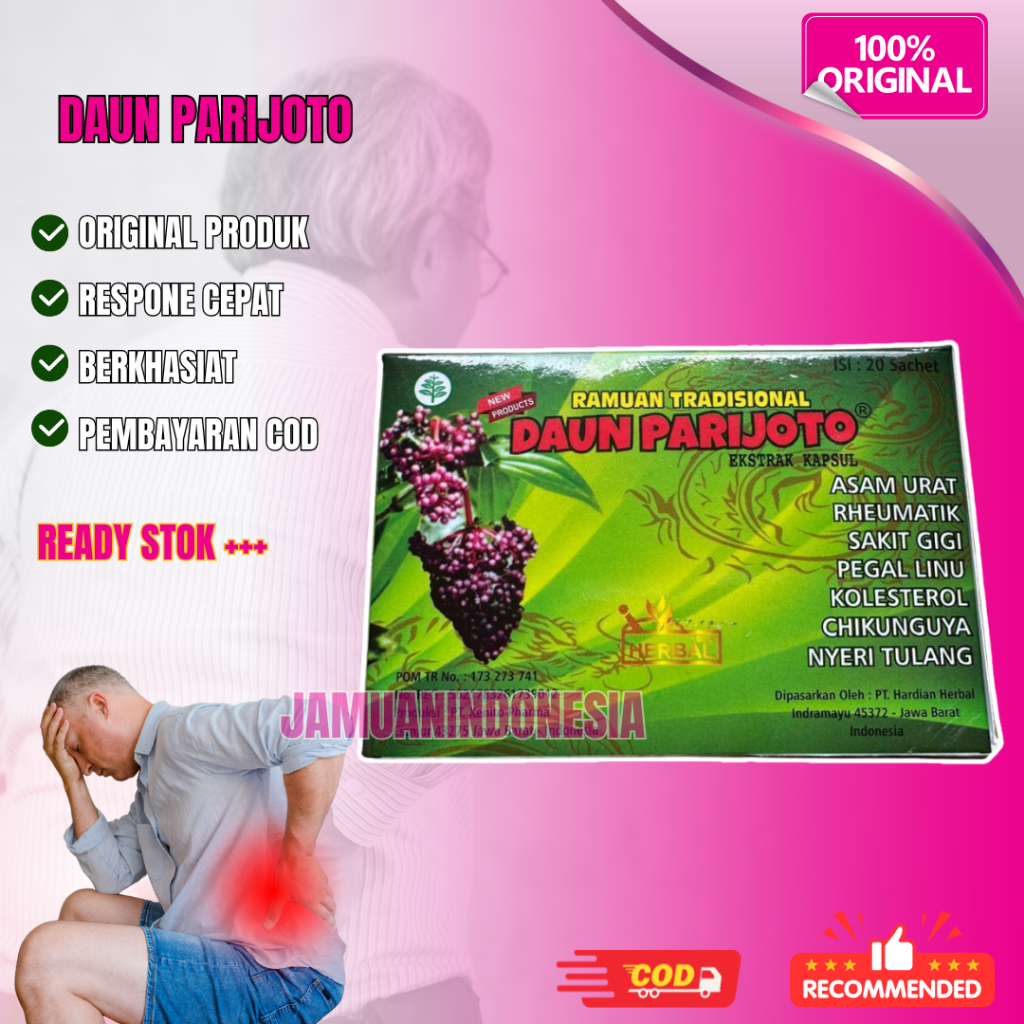 

Daun Parijoto Kapsul Original 100%