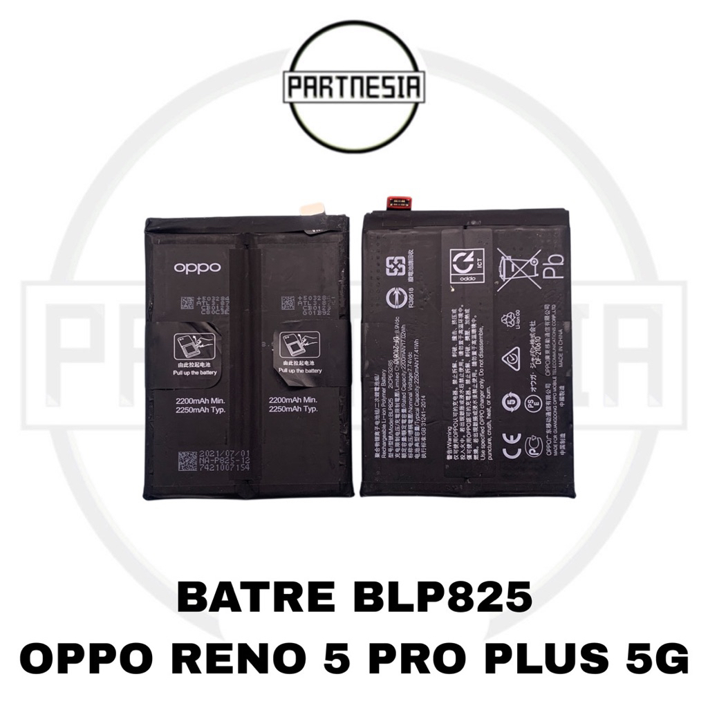 

BATERAI BATRE BATTERY BLP825 RENO 5 PRO PLUS 5G ORIGINAL