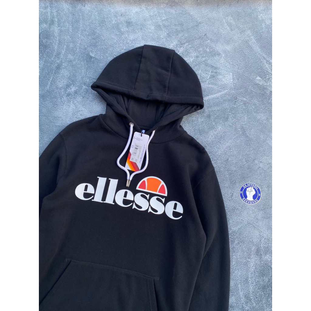 Ready stok Hoodie Ellesse Black SL Gotter original 100%