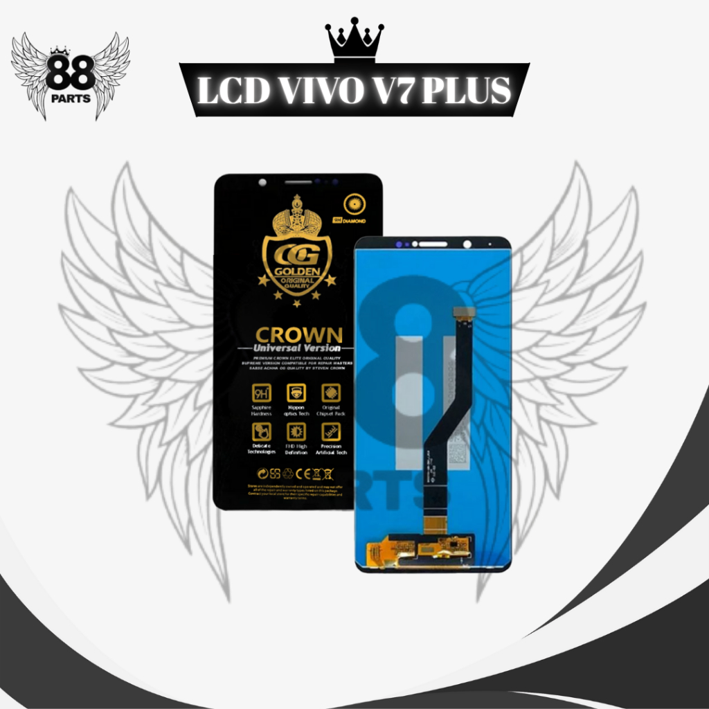 LCD VIVO V7 PLUS / VIVO V7+ / 1716 / 1850 / Y79A TOUCHSCREEN FULL SET / LCD COMPLETE ORIGINAL LCD