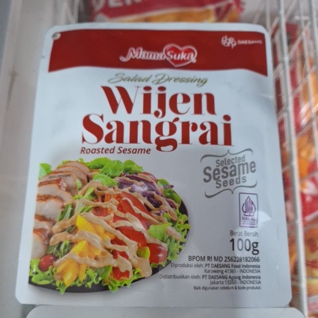

Salad Dressing Wijen sangrai mama suka 100g