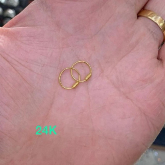anting bayi newborn 24k (untuk bayi baru lahir)