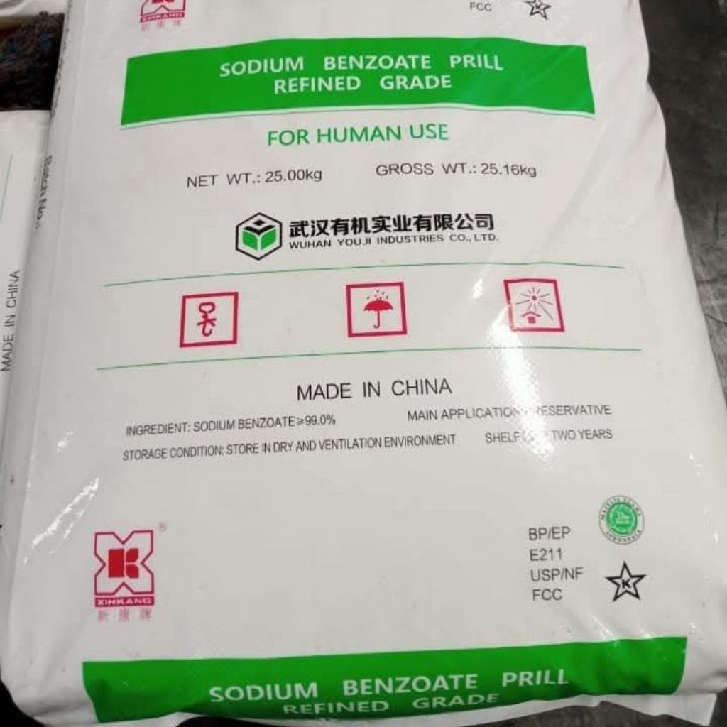 

SODIUM BENZOATE WUHAN FOOD GRADE-25 Kg