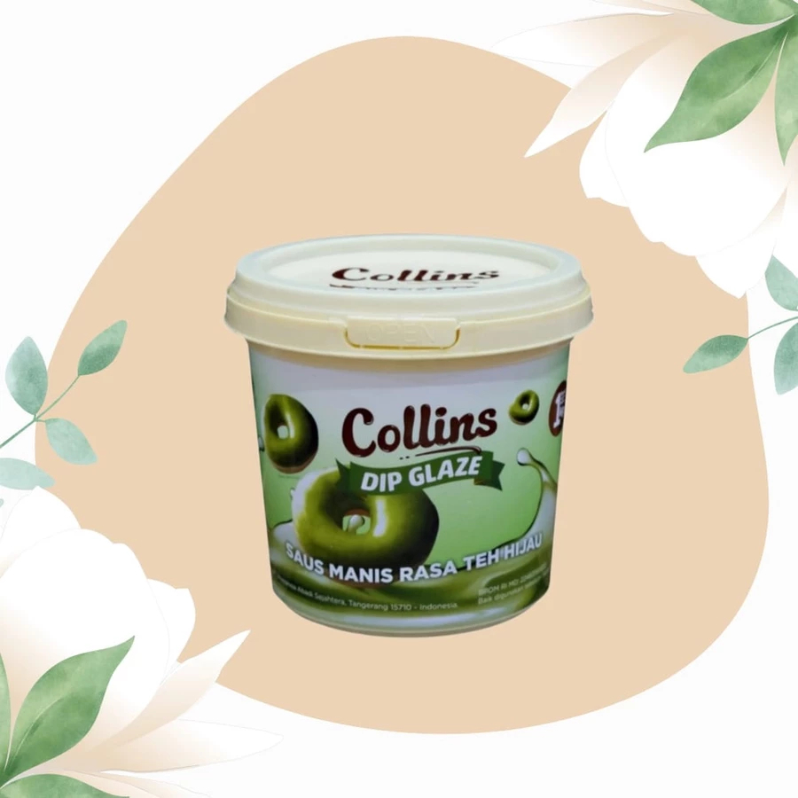 

Collins Dip Glaze Teh Hijau Repack 250gr