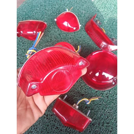 STOPLAMP belakang cb model Norton/stopan kodok kecil/stopan kodok inggris/stoplamp belakang CB