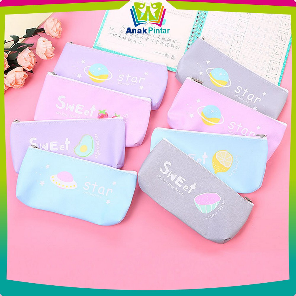 

EC Tempat Penyimpanan Pulpen Alat Tulis Pencil Case Fruit Tempat Pensil Buah Sweet Simple Perlengkapan Sekolah Lucu Anak Pintar A51