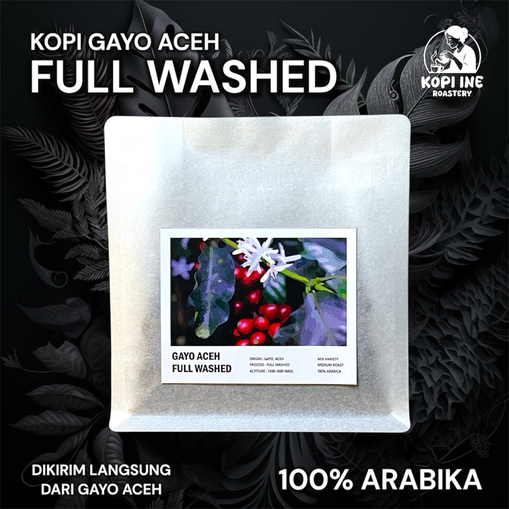 

Kopi Gayo Aceh Arabika Full Washed-Single Origin Specialty Coffee