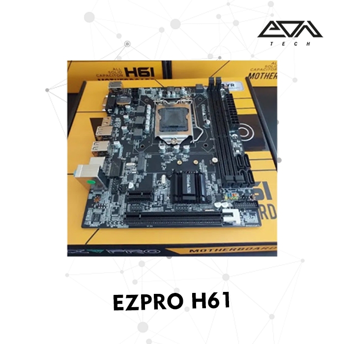 EZPRO H61 MOTHERBOARD - USB 3.0 Socket LGA 1155 EZ PRO