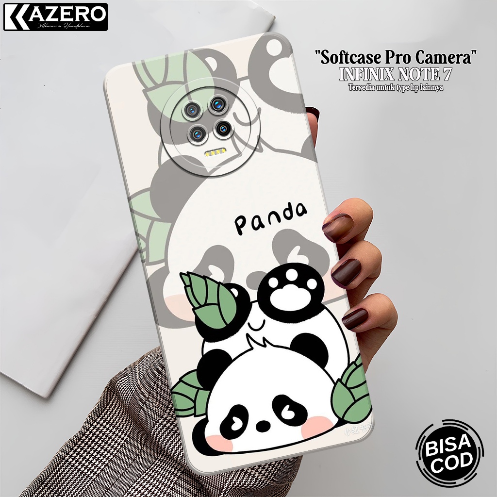 Softcase Hp INFINIX NOTE 7 Terbaru Fashion Case Kartun Case INFINIX NOTE 7 Silikon Pro Camera Casing