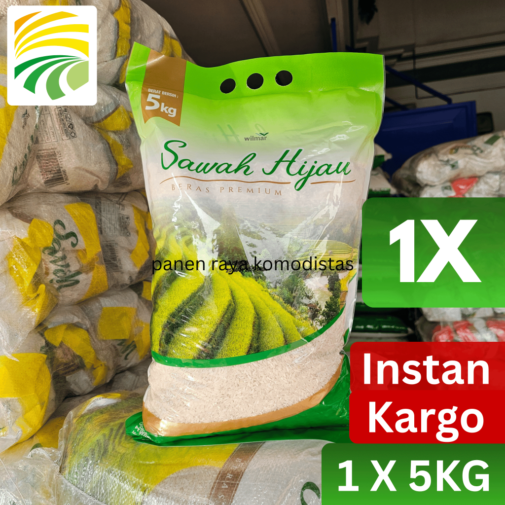 

Beras Sawah Hijau Premium Wilmar 5kg