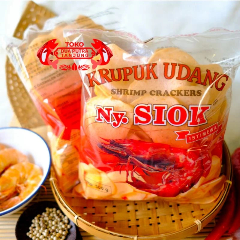 

Krupuk Udang Ny Siok Gurih Renyah Premium – Camilan Tradisional Khas Indonesia Rasa Udang Asli