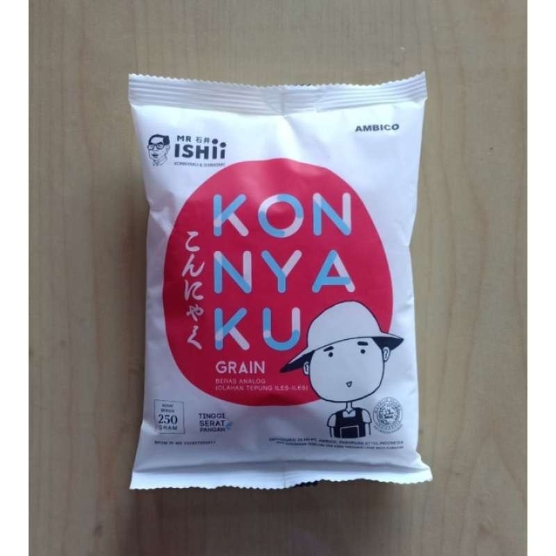 

[oddsolshop] pekanbaru/Mr Ishii Konnyaku Grain 250 gr / Beras Jepang
