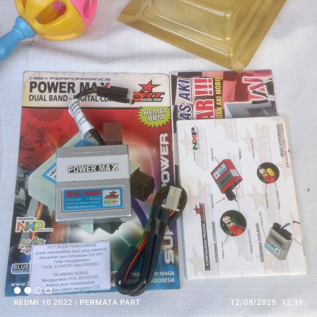 cdi BRT racing power max dual band RK honda cs1 cs 1 city sport one KWC pick up 38ml nos new old sto