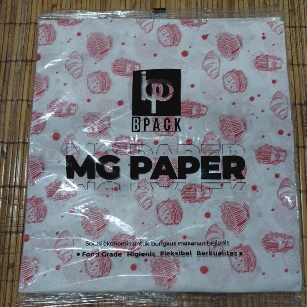 

Kertas Wrap Burger (25 cm x27cm)