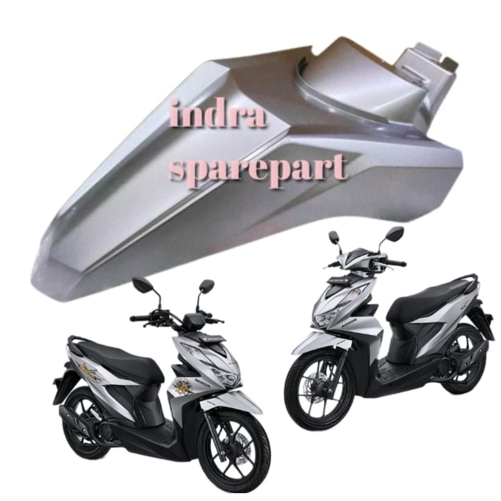 Spakbor Depan Honda Beat Street LED Beat Deluxe 2020 2021 2022 2023 Warna Silver