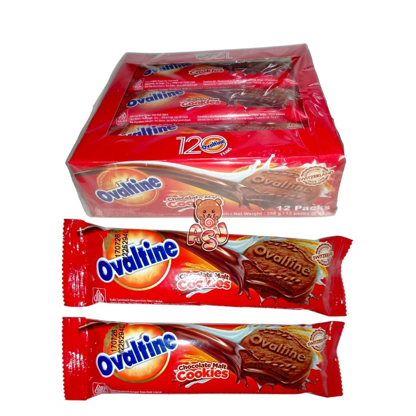 

COOKIES OVALTINE BOX ISI 12