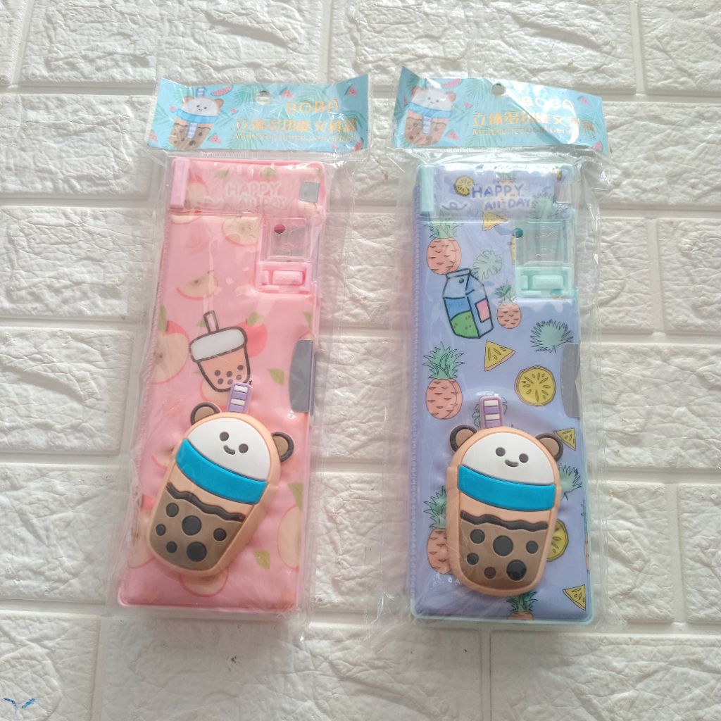 

INDAH JAYA STORE | KOTAK PENSIL ALAT TULIS MAGNET RAUTAN BOBBA