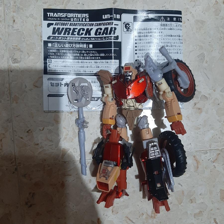 Transformers Wreckgar Takara Generations United UN18