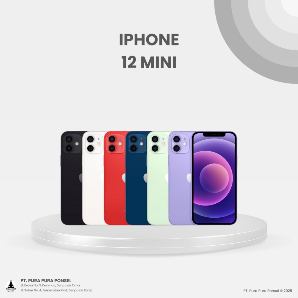 Apple iPhone 12 Mini BRAND NEW Second iBox Second Terdaftar | Garansi Resmi Indonesia Garansi IMEI P