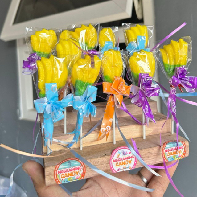 

Permen Lolipop PISANG isi 20 Termurah Grosir nggramingCandy