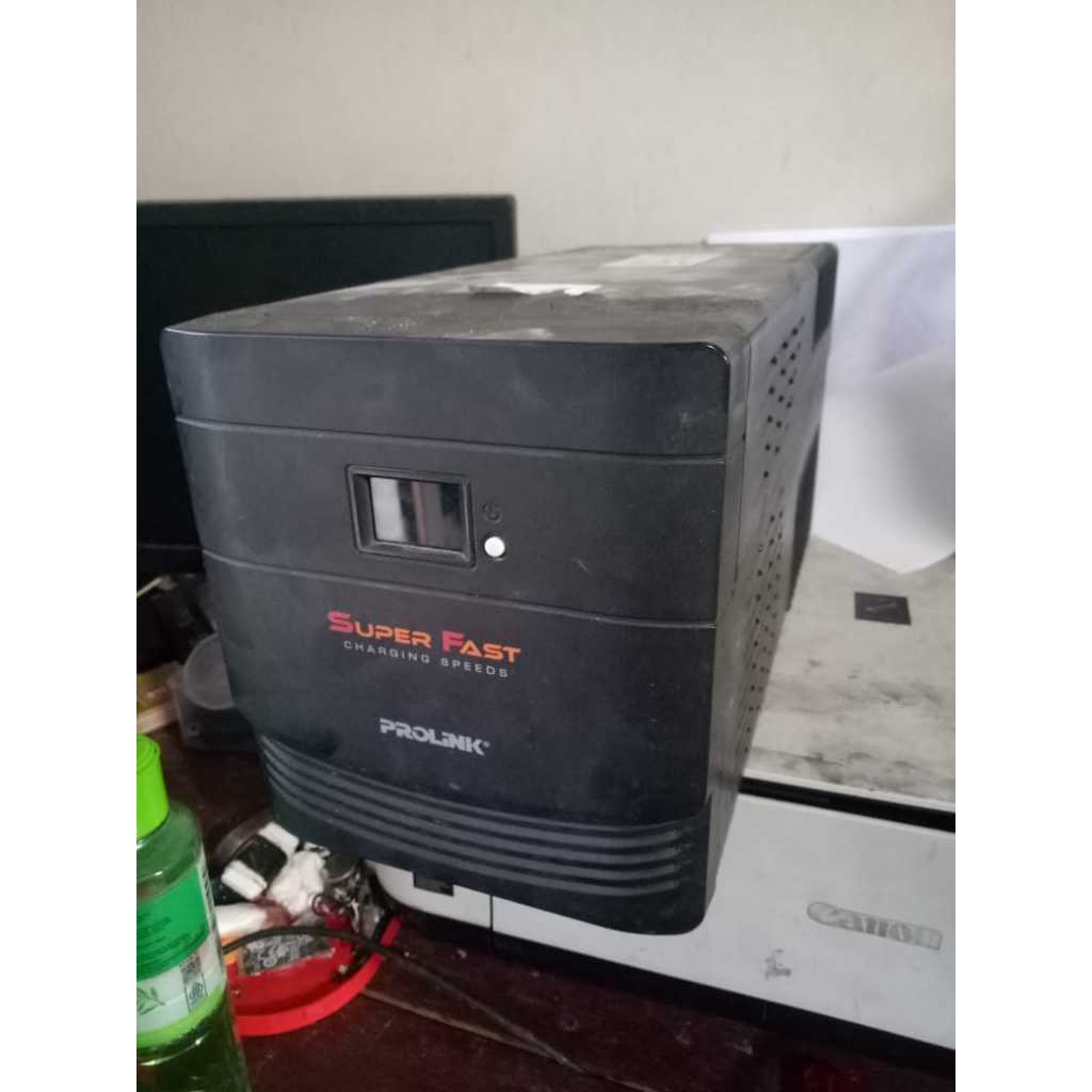UPS Prolink Super Fast - Pro1200SFT NORMAL Ex. Kantor - Tanpa BATERAI
