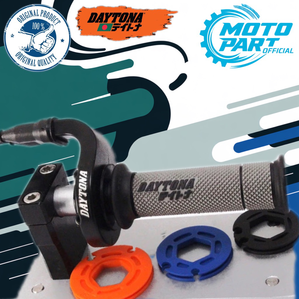 #4922 Gas Spontan Daytona Evolution Dual Cable, Panjang kabel 0.9 Meter Sport CB150, CBR, R25,  Vixi