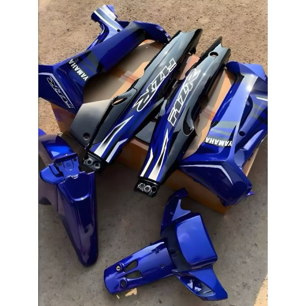 Paket cover dek bodi body fullset lengkap halus YAMAHA FIZ R FIZR F1ZR F1Z R plus sticker warna hita