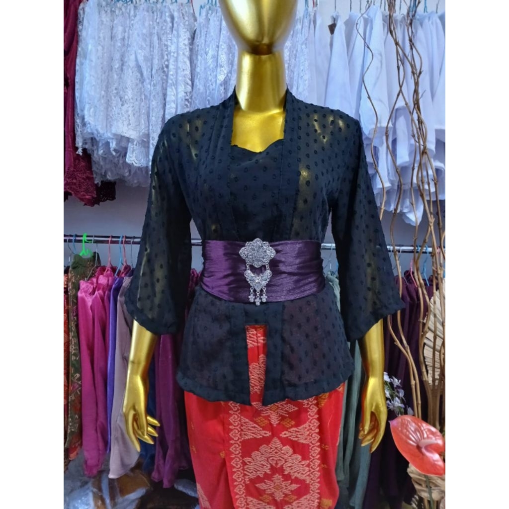 Kebaya Jadi Bahan Sifon Uragiri Untuk Dewasa Tangan Lonceng/Kebaya Jumbo/Kebaya Uragiri