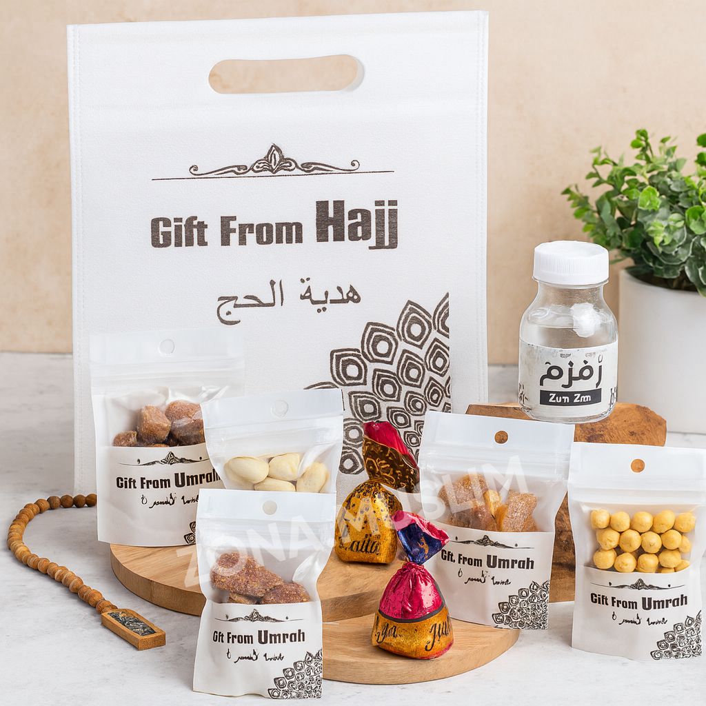 

OLEH-OLEH HAJI DAN UMROH PAKET KEMASAAN EXCLUSIF/PREMIUM