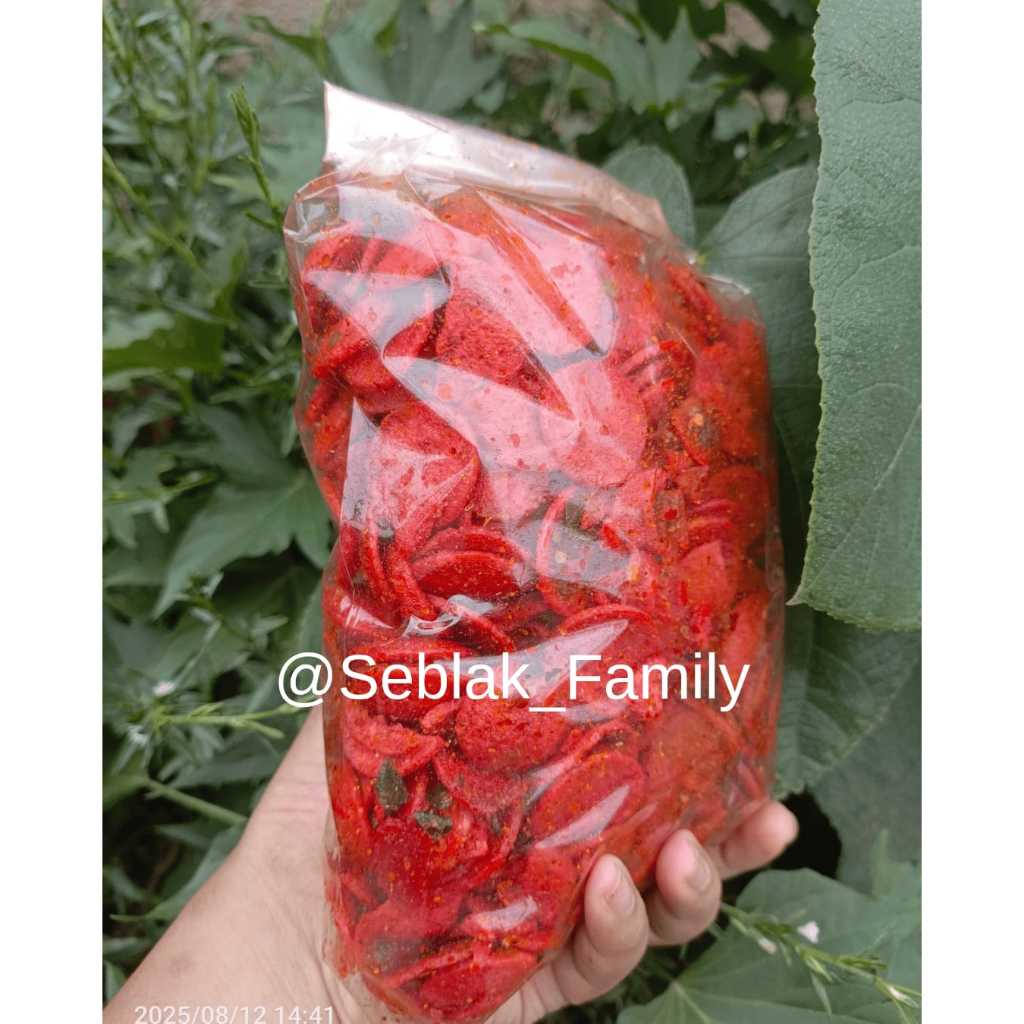 

Sosreng pedas daun Jeruk Kemasan 1Kg