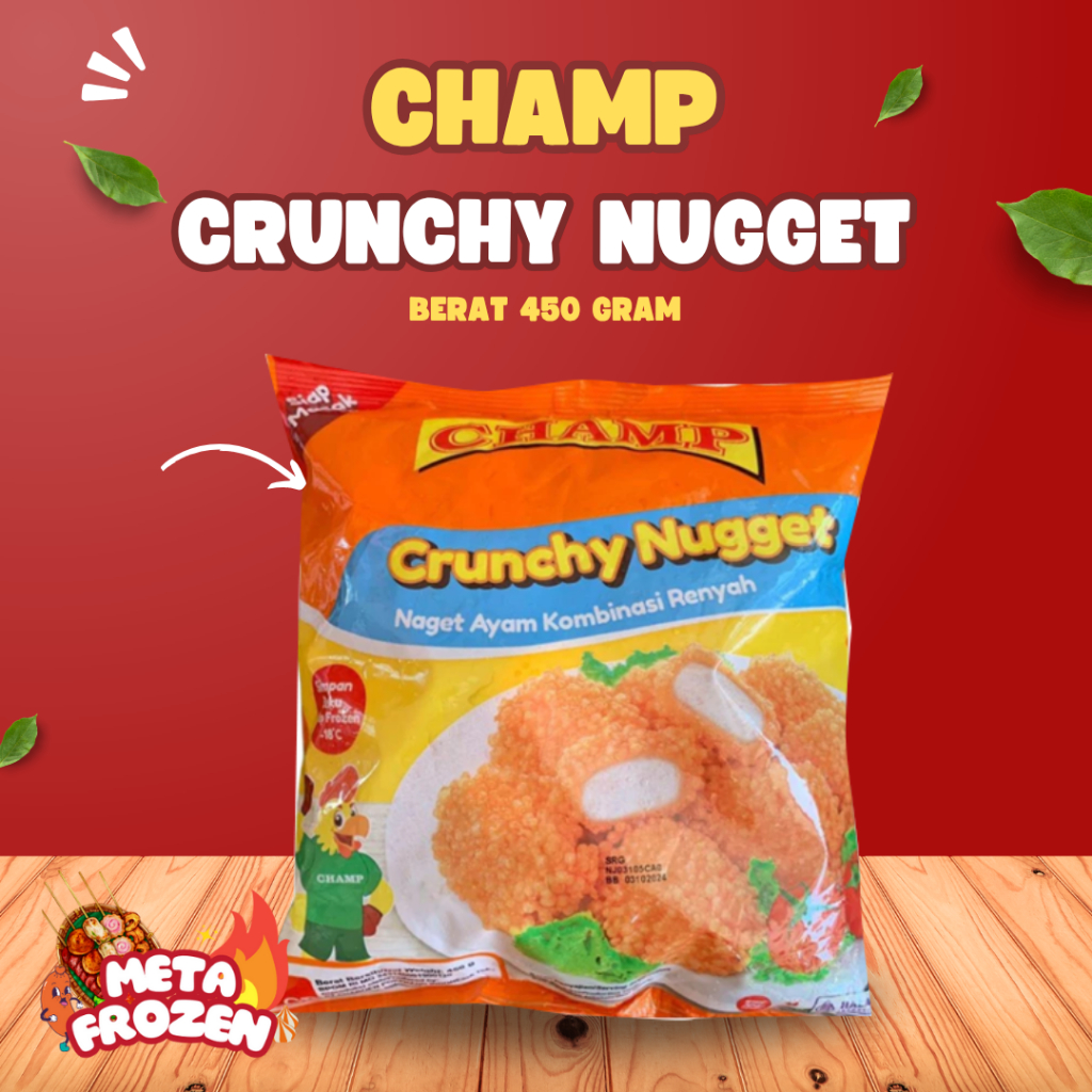 

Champ Crunchy Nugget 450 Gr