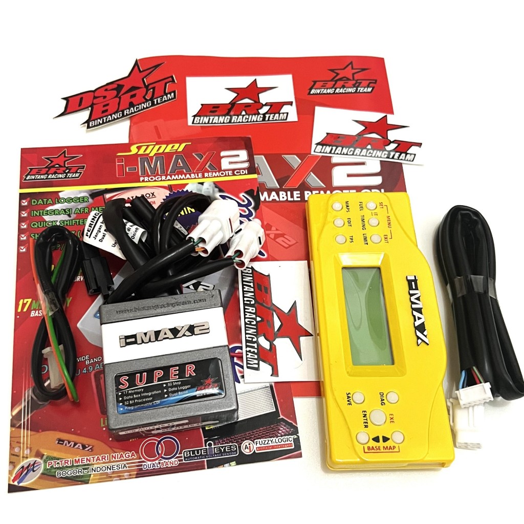 CDI BRT IMAX 2 SUPER 52 STEP & REMOTE KARISMA & SUPRA X 125 KPH