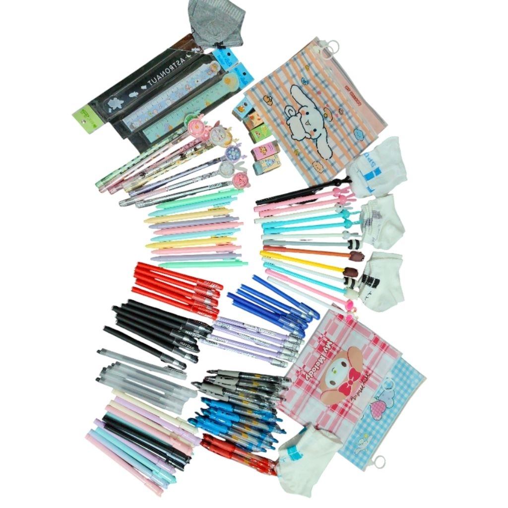 

paket grosir alat tulis sekolah isi 100 pcs