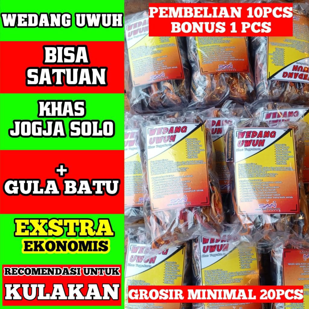 

WEDANG UWUH KOMPLIT TRADISIONAL KESEHATAN KHAS YOGYAKARTA SOLO SATUAN