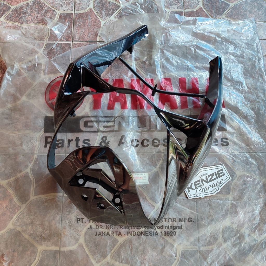 Panel Dada Dasi Tameng Depan Yamaha Mio Soul lama Hitam Original YGP 14D-F8311-00-P0