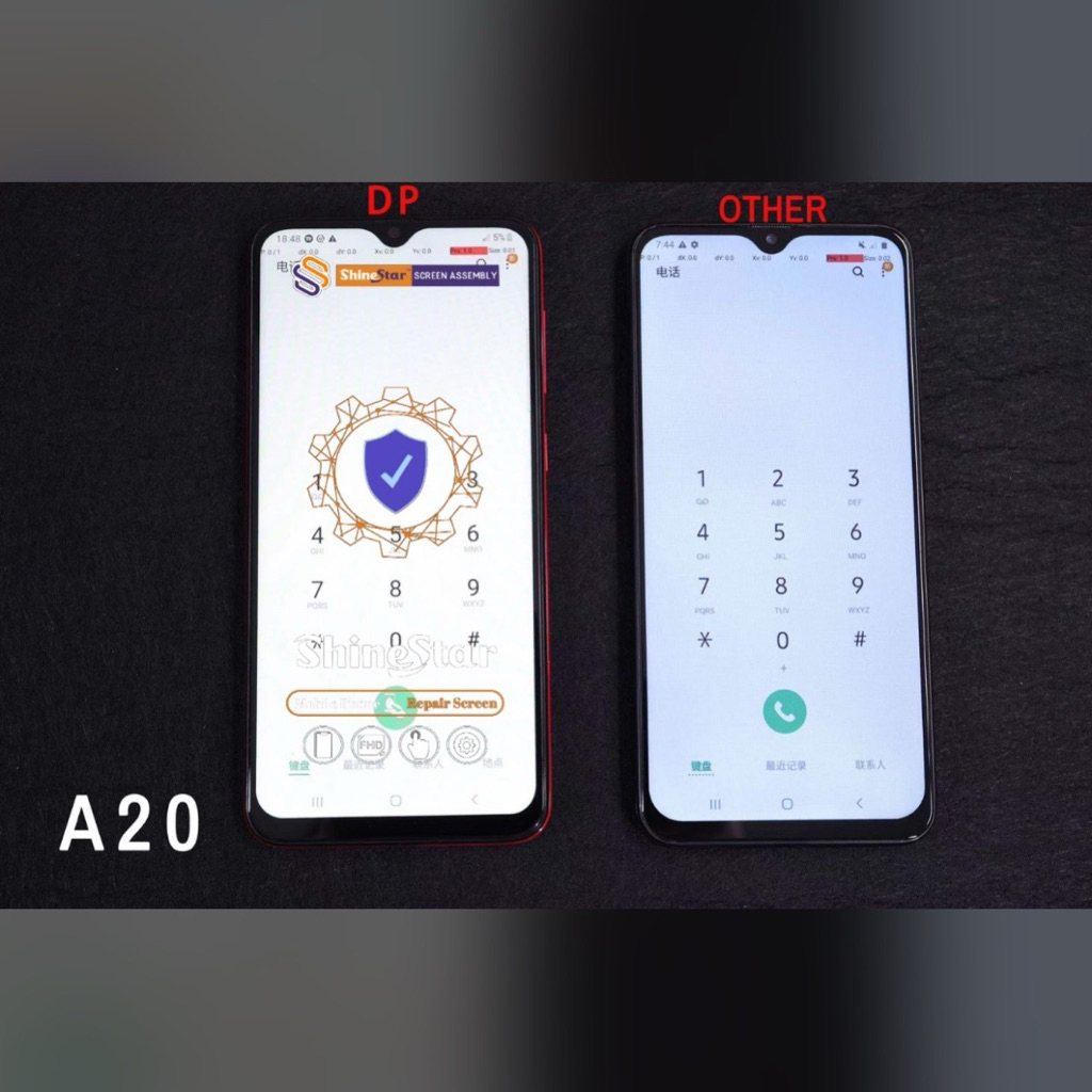 LCD Touchscreen Samsung A20 Shinestar Original