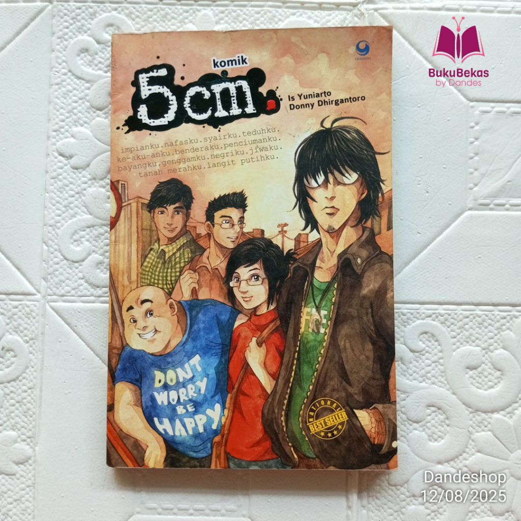 Komik 5CM. oleh Is Yuniarto, Donny Dhirgantoro 5 cm - Komik Bekas Preloved