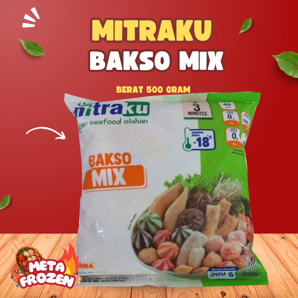 

Mitraku Bakso Mix / Bakso Mix Mitraku 500 GR