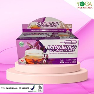 

Toga Nusantara Teh Celup Daun Ungu Herbal Wasir Ambeien